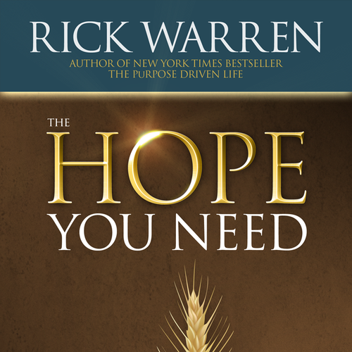 Design Rick Warren's New Book Cover Réalisé par ftlamont