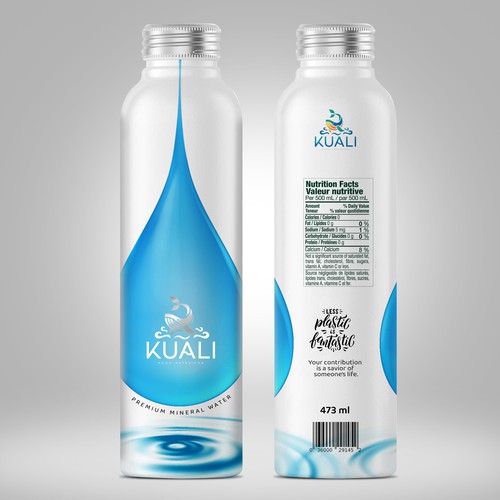 Water bottle design!! Lets be disruptive and elegant Design by Emran Hayat