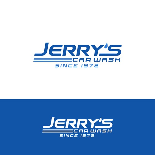 Car Wash Logo Design, something clean, sleek and slightly modern Design by GWINCHY