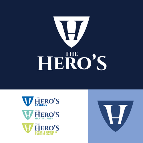 A logo based on the Hero's Journey Design by Romain®