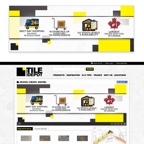 Banner ad contest entry by Karl M.