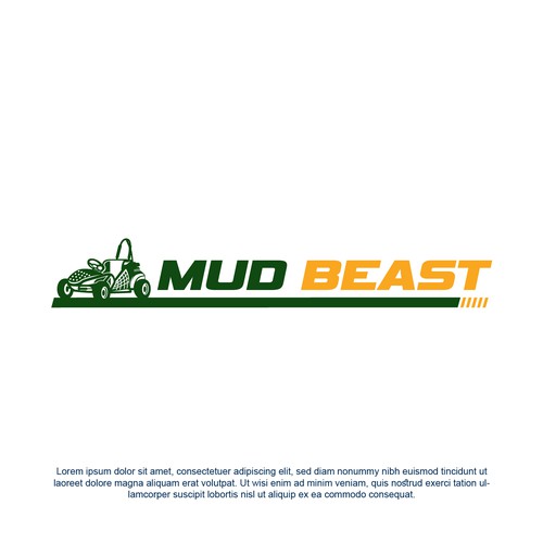 Design di Mud Beast!  Logo needed for a new line of off-road Go-Karts for kids di Arfian Huda