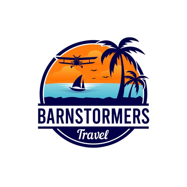 Design realizzato da PinkMilk intitolato "Barnstormers Travel"