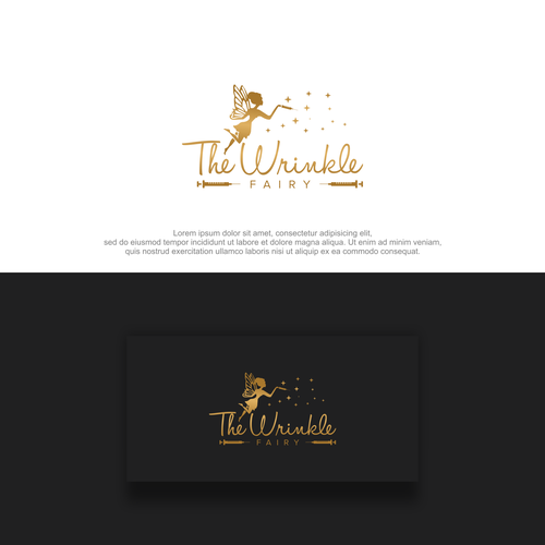 Design a sophisticated logo for The Wrinkle Fairy with a touch of Magic! Design by BALAKOSA std