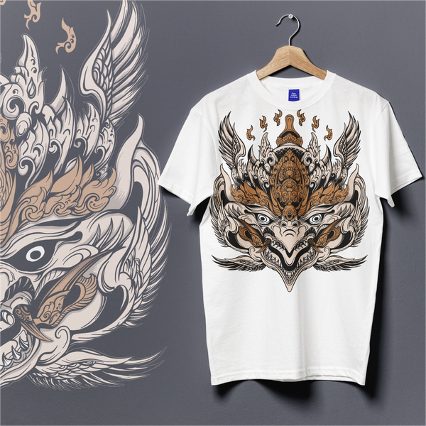 Design by MasHen™ titled "Tshirt Design Illustration"