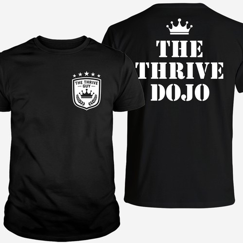 Thrive T shirt brand designs Design by H A N A