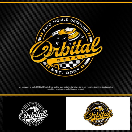 Logo for mobile detailing Design by arteq04