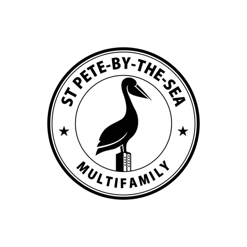 Sophisticated Florida Pelican Logo Design by muuter