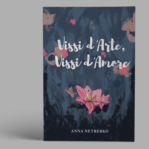 Illustrate a key visual to promote Anna Netrebko’s new album Design von bananodromo
