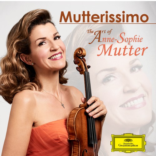 Illustrate the cover for Anne Sophie Mutter’s new album Design von R . O . N
