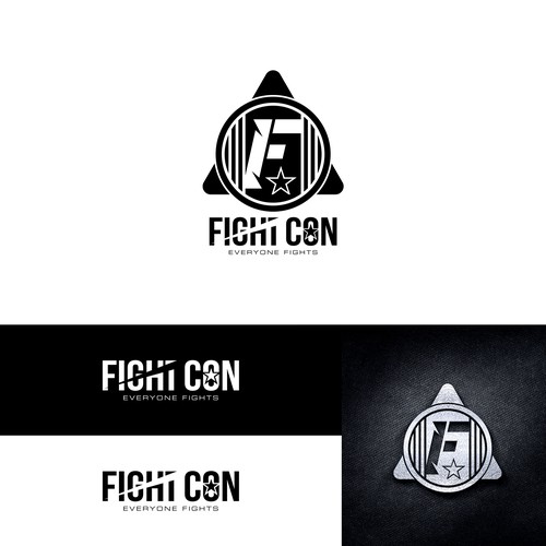 Fight Con logo Design by filipeandrecunha