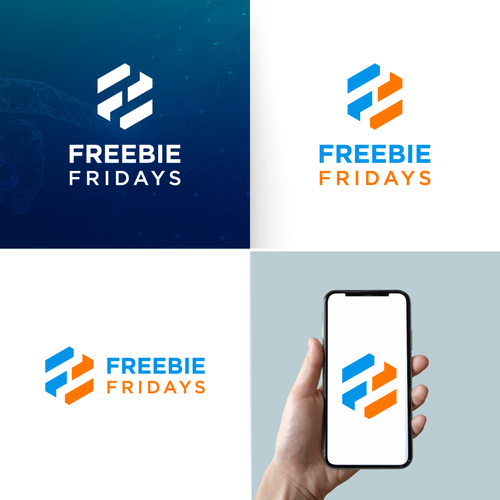 Freebie Fridays - Fun Modern Logo that grabs attention! :) Design réalisé par delly_martin