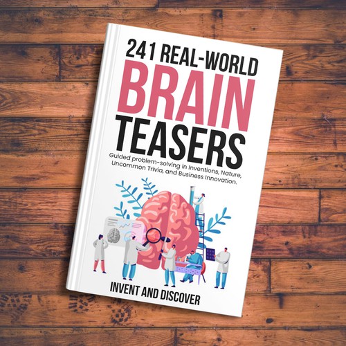 Book Cover - Creativity, Innovation, Inventions, Lateral thinking Design by Zahari Studio