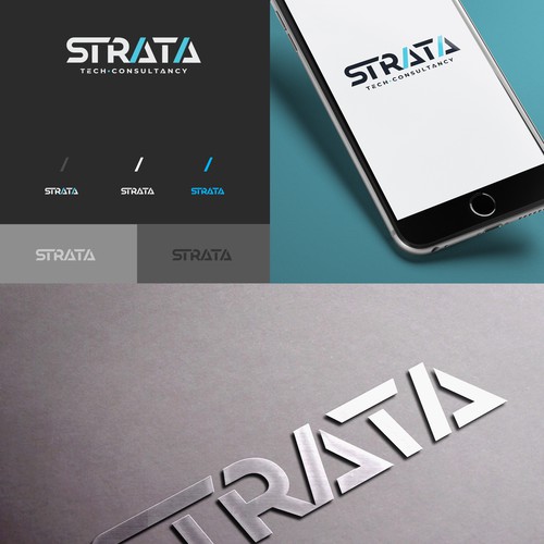 Strata - A Tokyo based top-tier engineering firm in need of a robust brand Design by Light and shapes