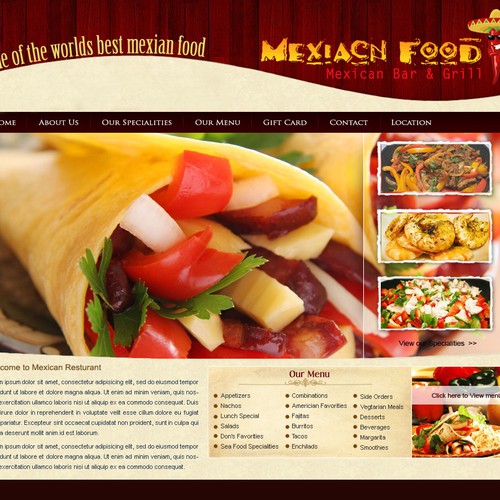 1-3 Page Website Template Design von naughtywin