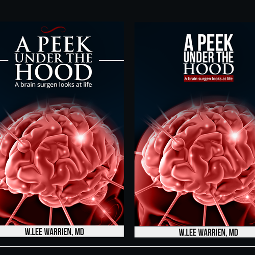 Create a winning book cover design for a brain surgeon's book! Design by Arlind96