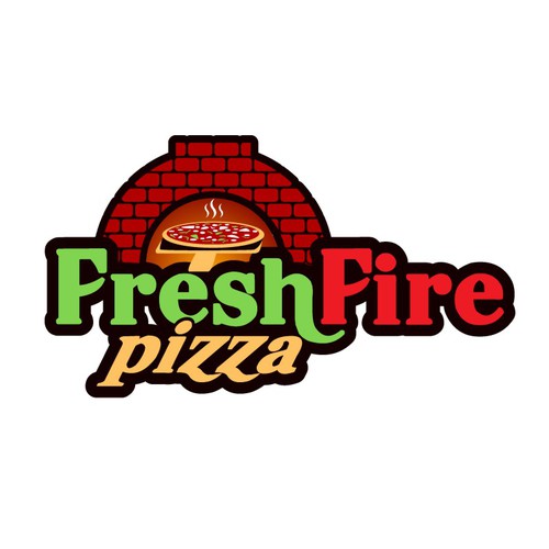 logo for Fresh Fire Pizza | Logo design contest