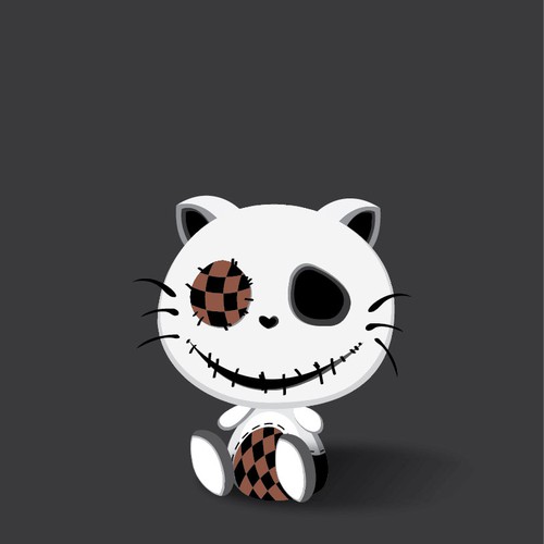 design for Skullo Kitty Ontwerp door sodacreatevn