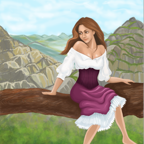 Turn a photo of my gf into a "Disney Princess" like illustration Diseño de simonn