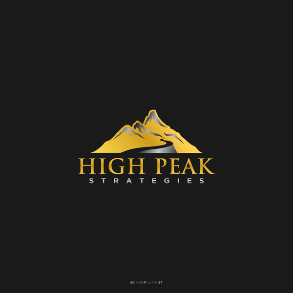 Design by BrandFaut titled "gold peak"