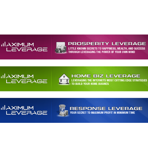 Maximum Leverage needs a new banner ad デザイン by cucgachvn