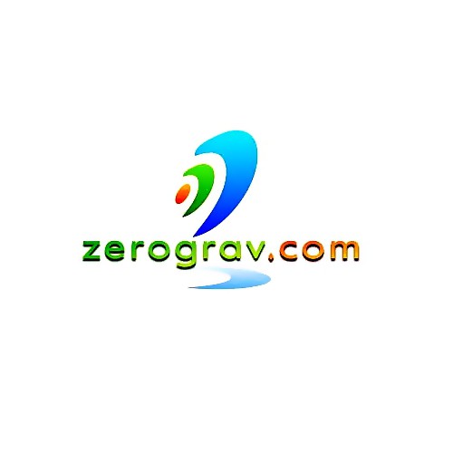 Nice, friendly logo for Zero Grav Design by monons