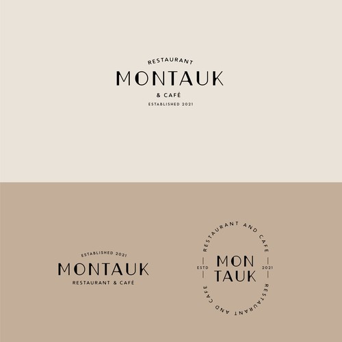 Montauk Logo Design by S A V