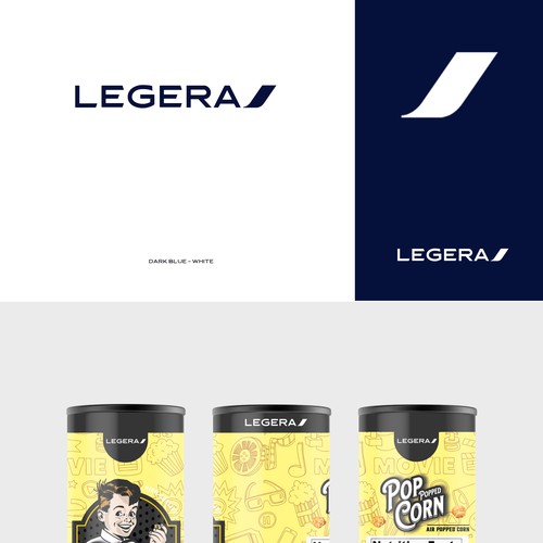 Logos Project - LEGERA - confectionary &  cereals category Design by Bea1990