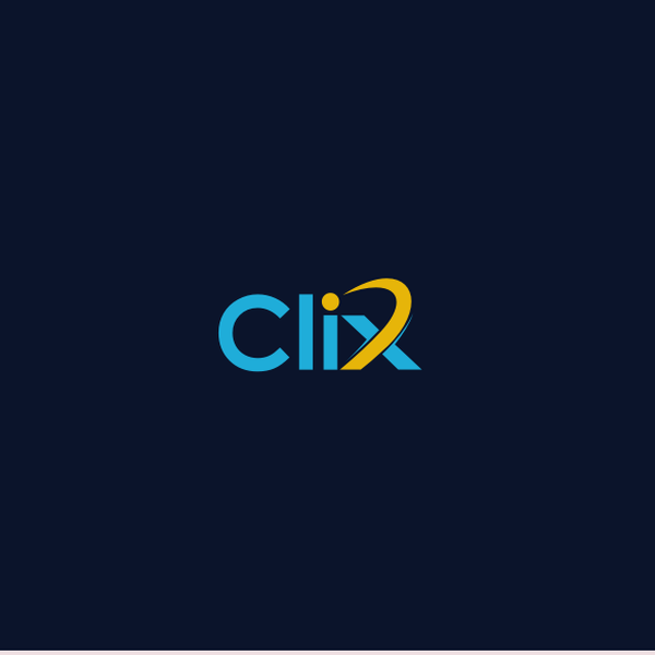 Design by Zotach™ titled "A creative logo design for an online advertising platform called "Clix""