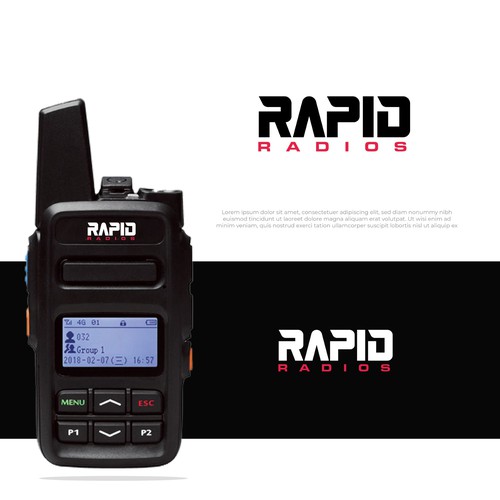 Masculine and Hip design for Walkie Talkie Brand Design by SetraDigital