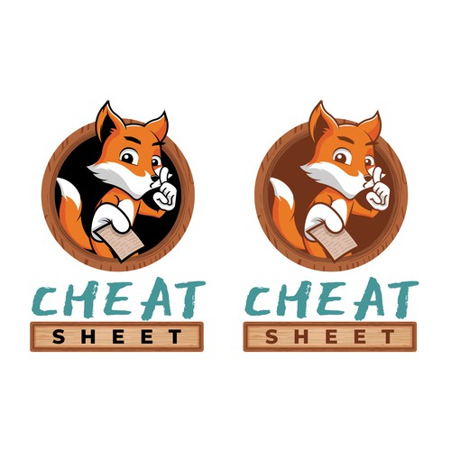 Unique descriptive combo mascot Logo that embodies the action of cheating on a test & shortcuts Design von DevDevit   ★ ★ ★ ★ ★