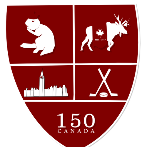 Community contest: Design Canada’s 150th birthday logo! Design by jeryncambrah