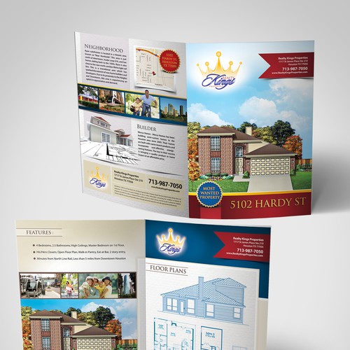New Home Brochure Design Design by Qinkqink