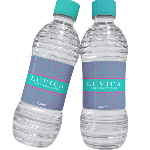 Label design for [beauty mineral water] for women Design by Mamun's_Creation