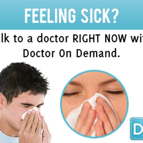 New banner ad wanted for Doctor On Demand Design by luckystarss