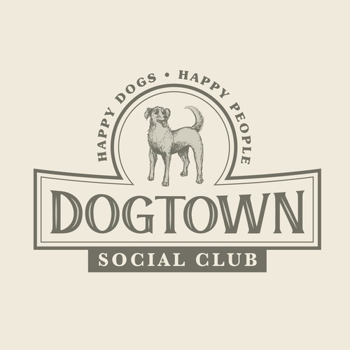 vintage/rustic/victorian design for dog daycare/boarding Design by AS Creative