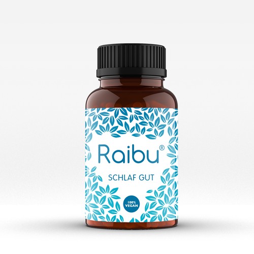 Create a Premium Supplement Jar Label for Natural Supplement Brand! Design by laudes