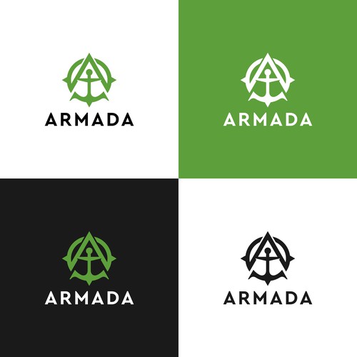 Armada Management Logo Design Design by MisterR