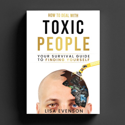 Design an Inspiring and Eye-Catching Cover for a Book on Dealing with Toxic People. Design por AIMVISION