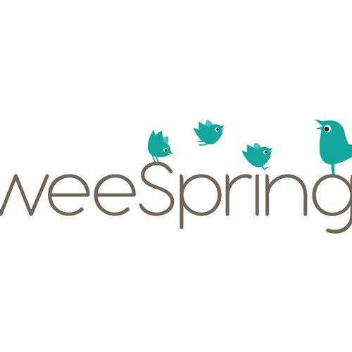 weeSpring needs a new logo Réalisé par calendula