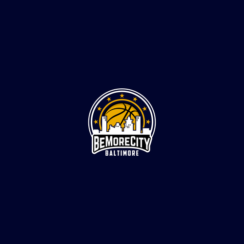 Basketball Logo for Team 'BeMoreCity' - Your Winning Logo Featured on Major Sports Network Design by BALAKOSA std