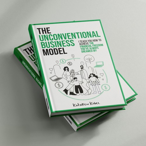 Book Cover Design (The Unconventional Business Model) Design by flaglab