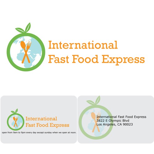 Create The Next Logo And Business Card For International Fast Food