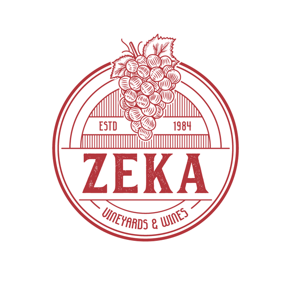 Vintage Logo Concept for a Vineyard Business