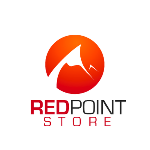 Design Redpoint logo di designbaked