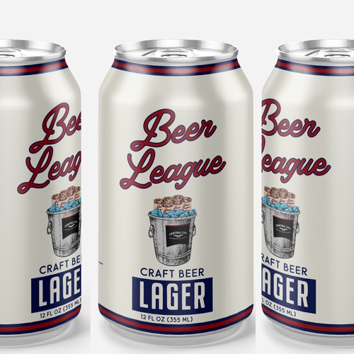 Re-design sports themed craft lager to appeal to today's beer consumers Design by Windmill Designer™