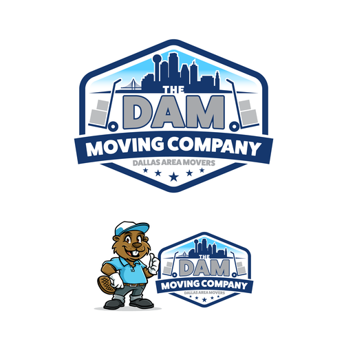 Diseño de Design a fun, high-quality logo for The DAM Moving Company de jagokandank