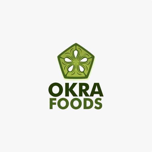 Okra inspired logo design Design by Banyumili Studio