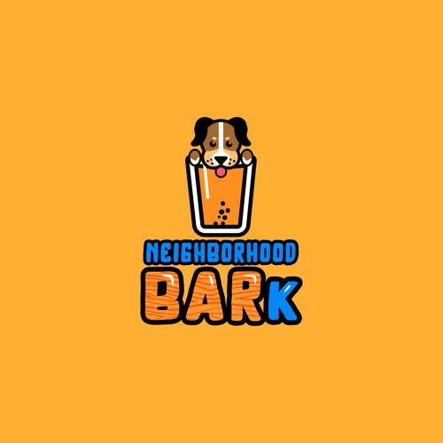 eye-catching logo design for dog themed bar and all-season dog park Design by Purple V design