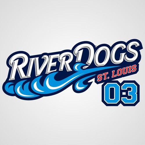 New "Riverdogs" logo for a kids baseball and soccer team / club Design by -RZA-